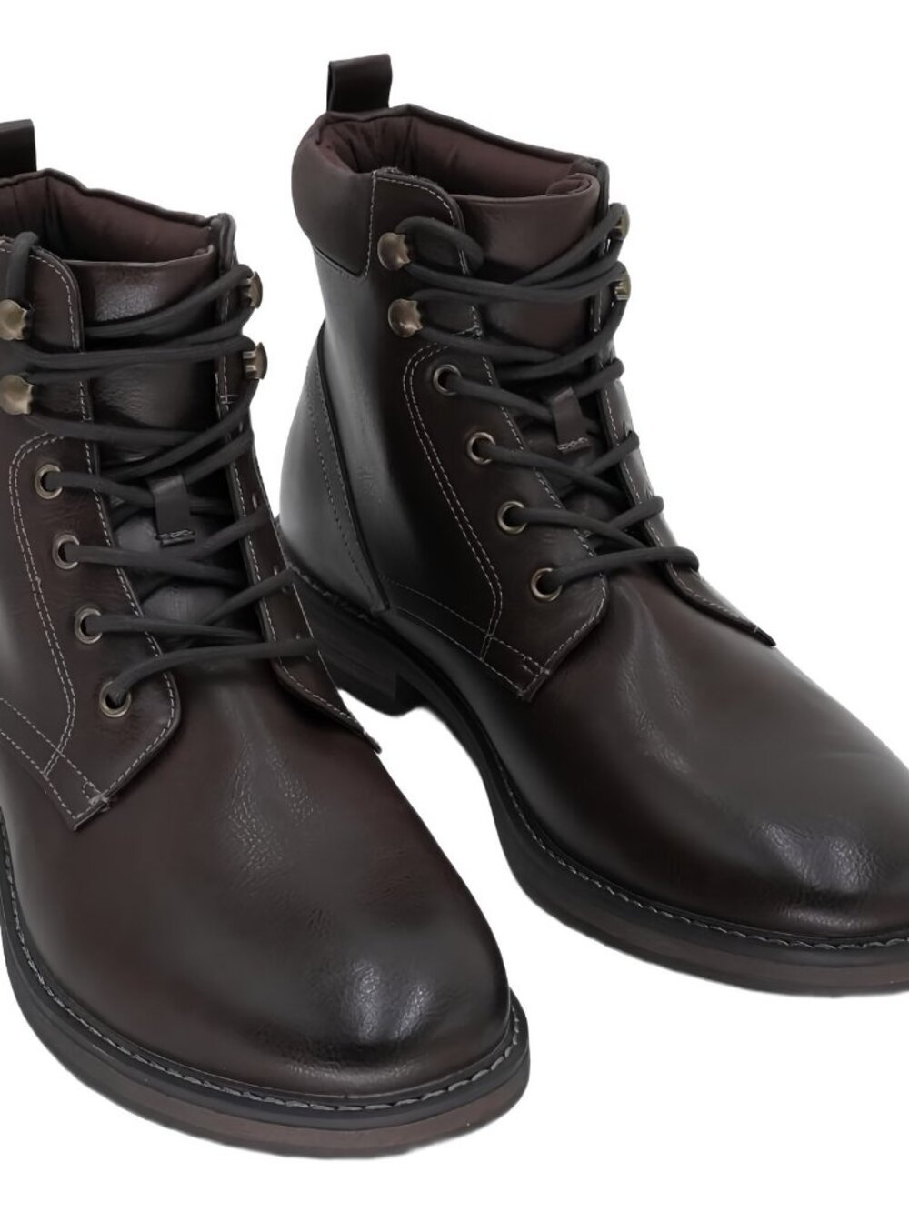 Club Room Westin Men's Lace-Up Boots Tan US 11M